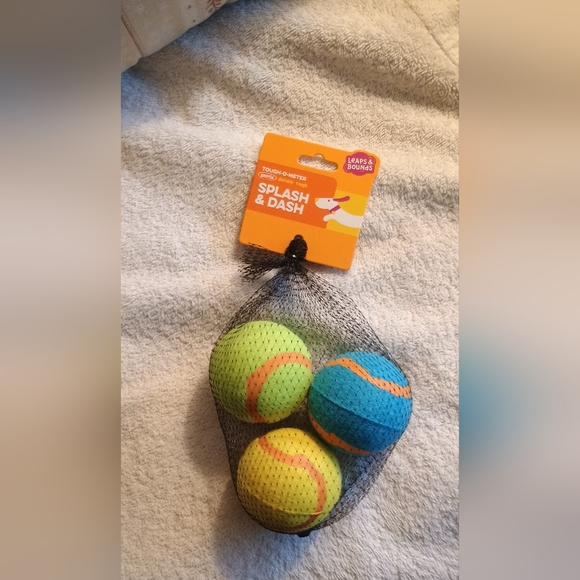 Other - Dog Toy Balls - Blue and Yellow
